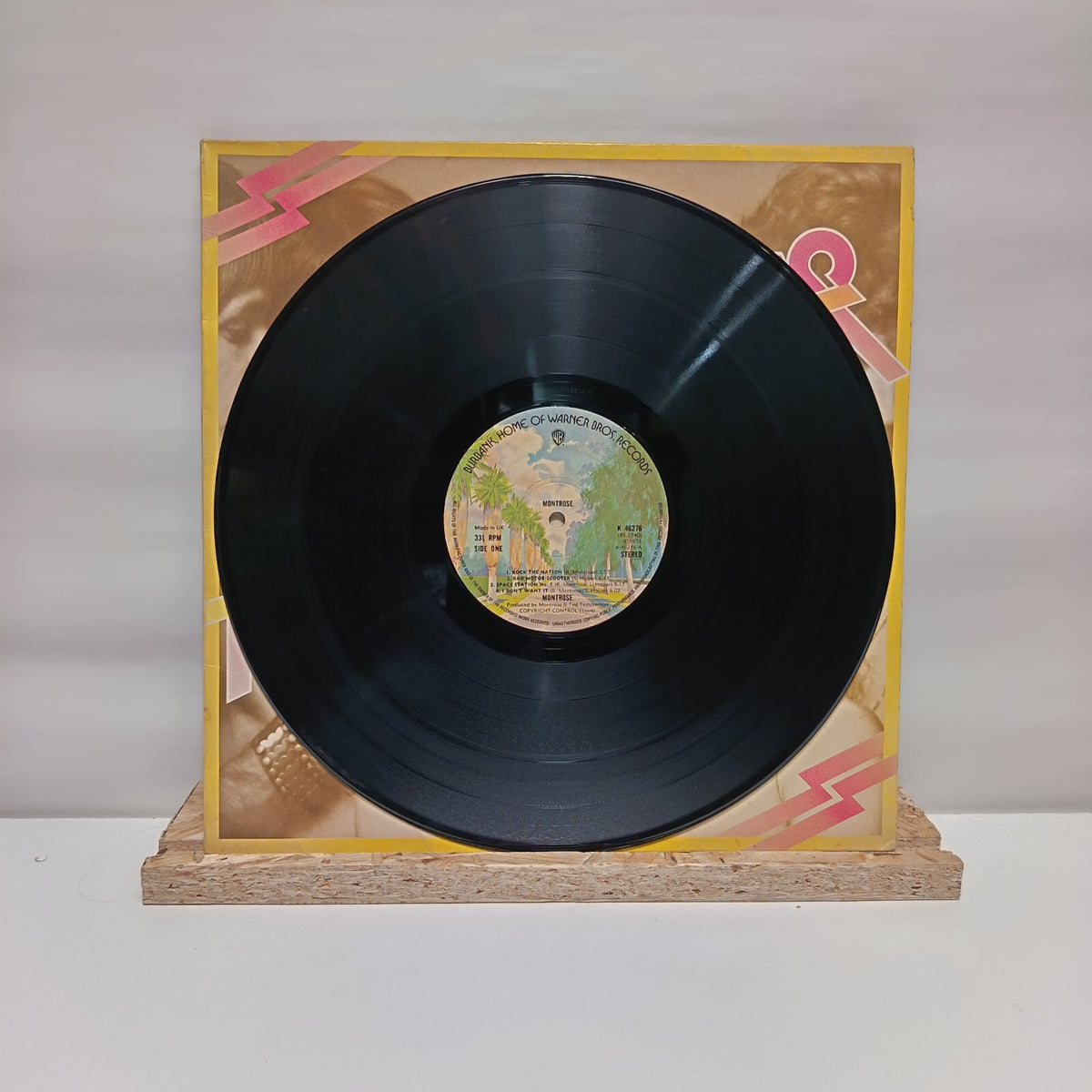Montrose self titled vinyl record VG+/VG K46276