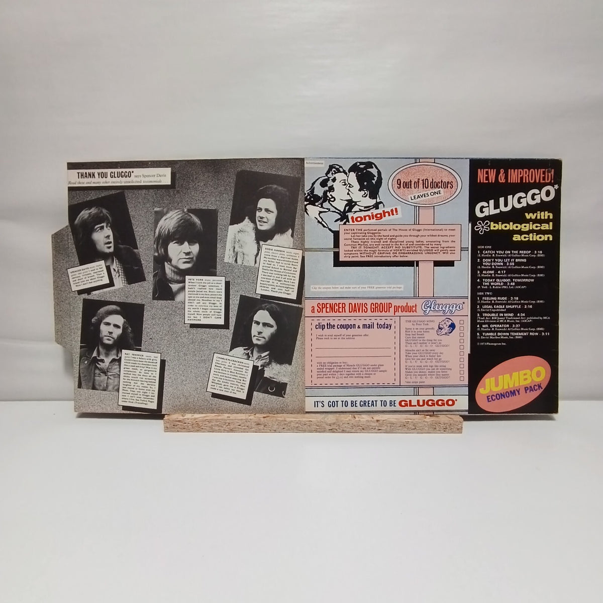 Spencer Davis Group gluggo vinyl record VG+/VG VEL-1015