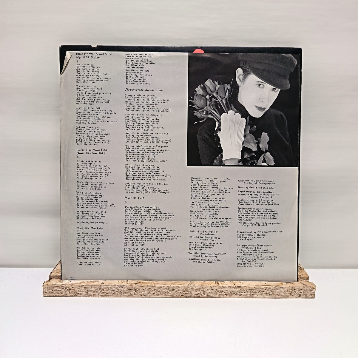 Michelle Shocked captain swing vinyl record VG+/VG 838 878-1