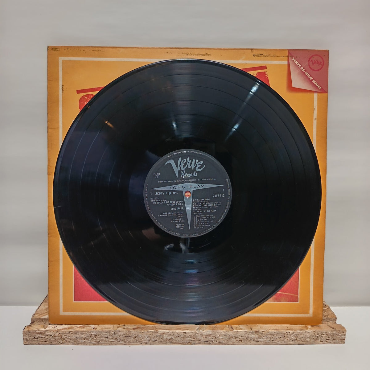 Gene Krupa the second big band sound of vinyl record VG+/VG+ 2317 113