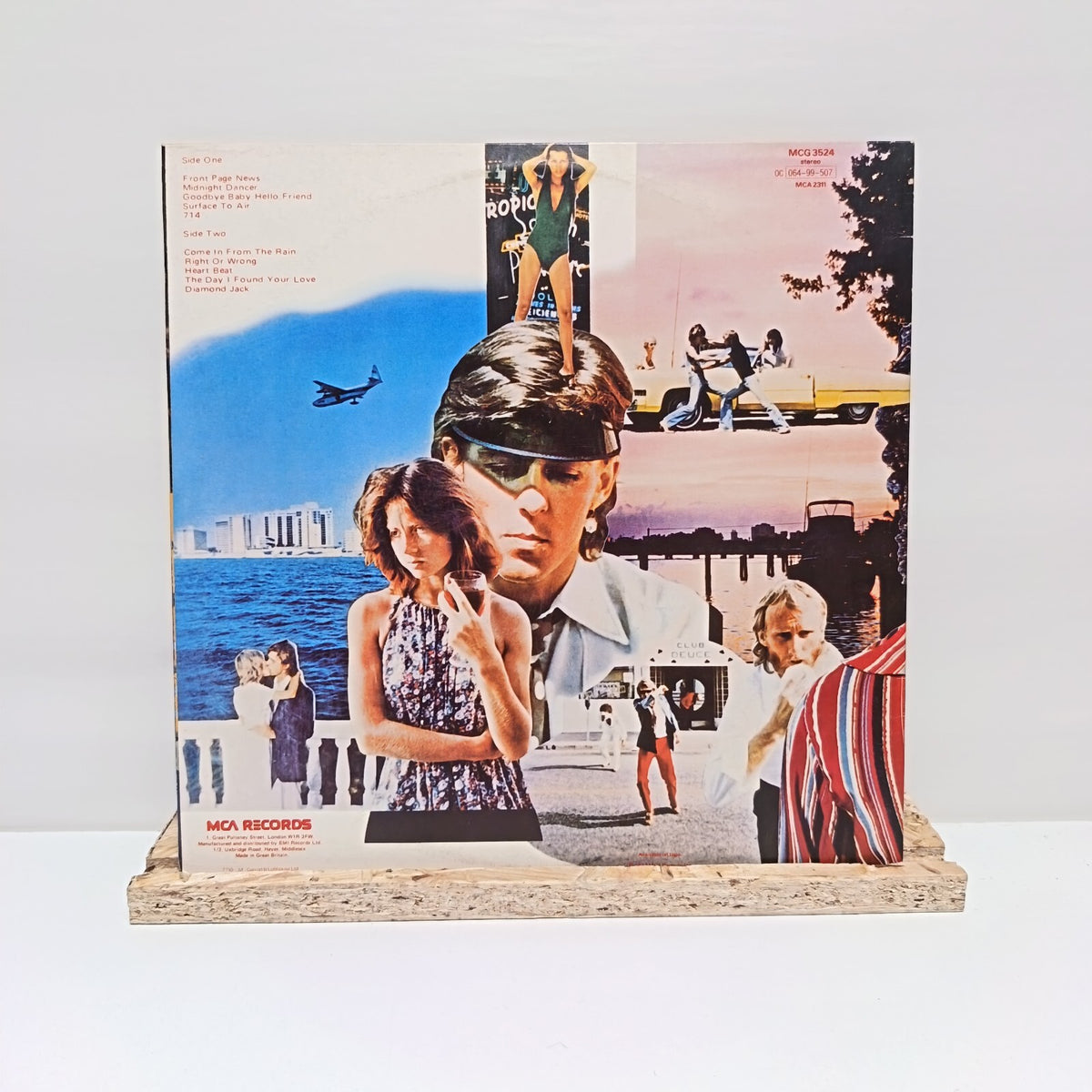 Wishbone Ash front page news vinyl record VG+/VG+ MCG 3524