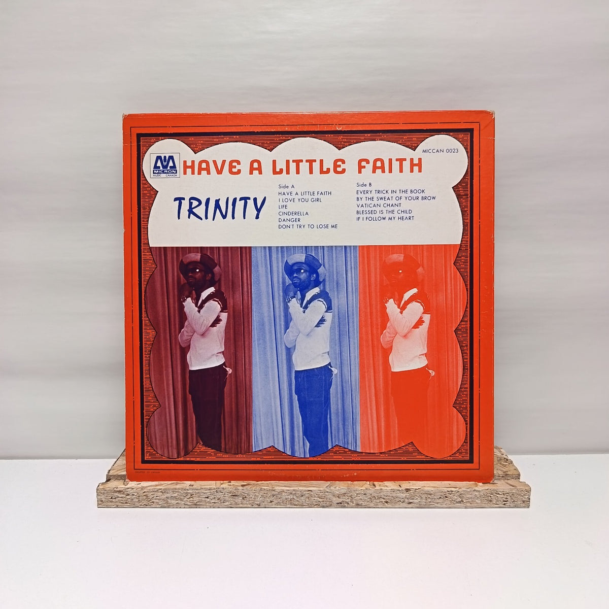 Trinity have a little faith vinyl record VG+/VG+ MICCAN 0023