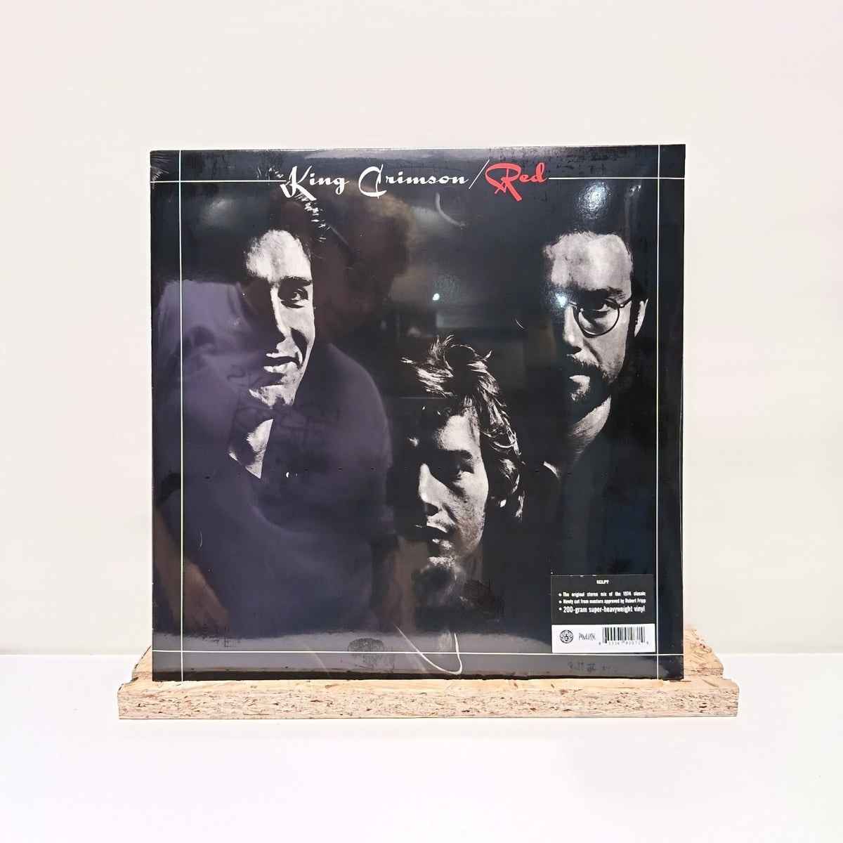 King Crimson red vinyl record