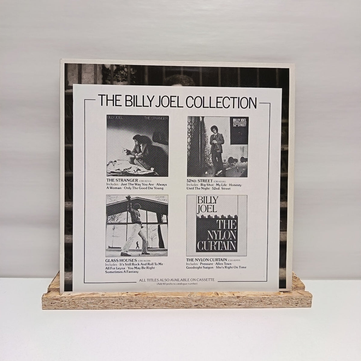 Billy Joel an innocent man vinyl record VG+/VG+ 25554