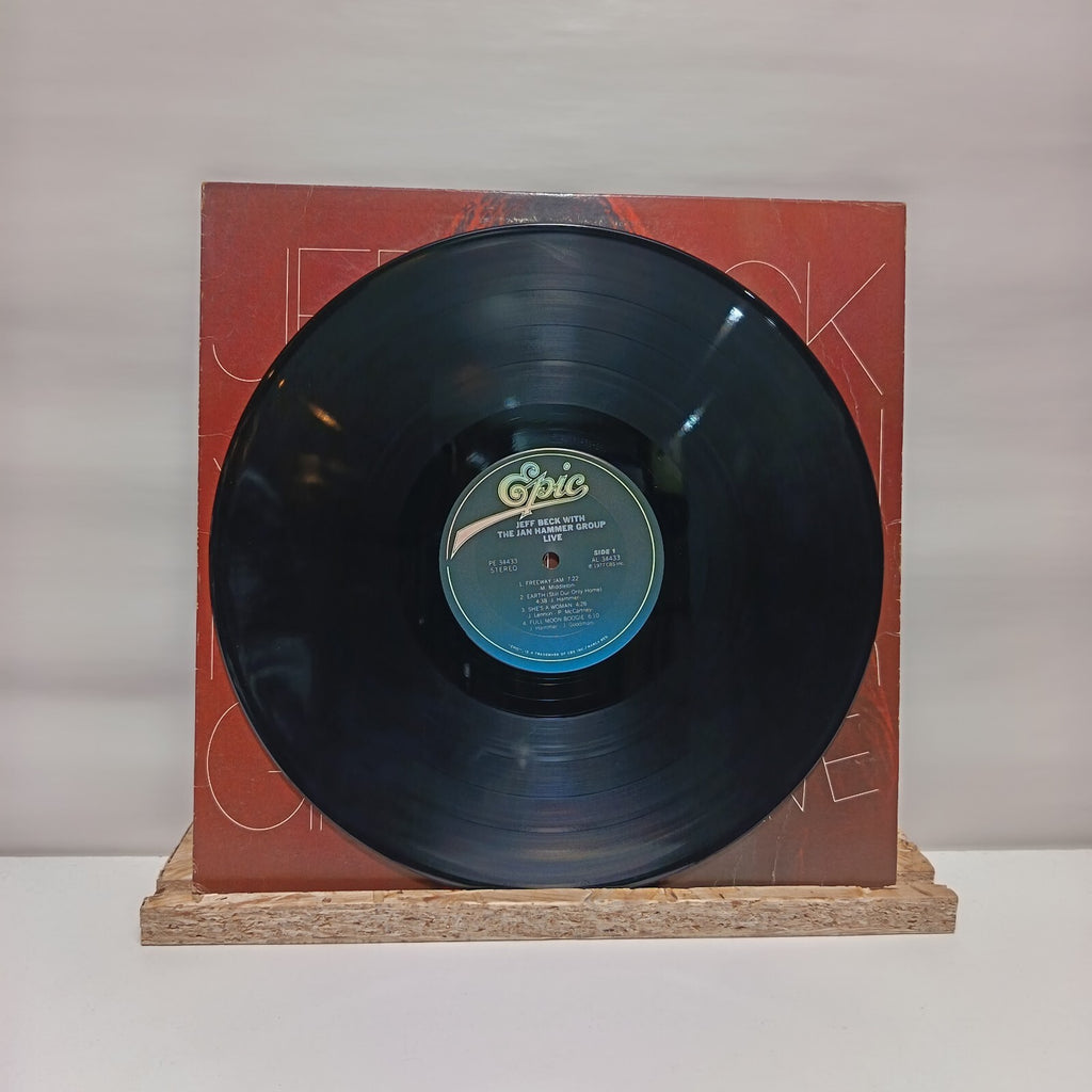 Jeff Beck with the jan hammer group live vinyl record VG+/VG+ 34433