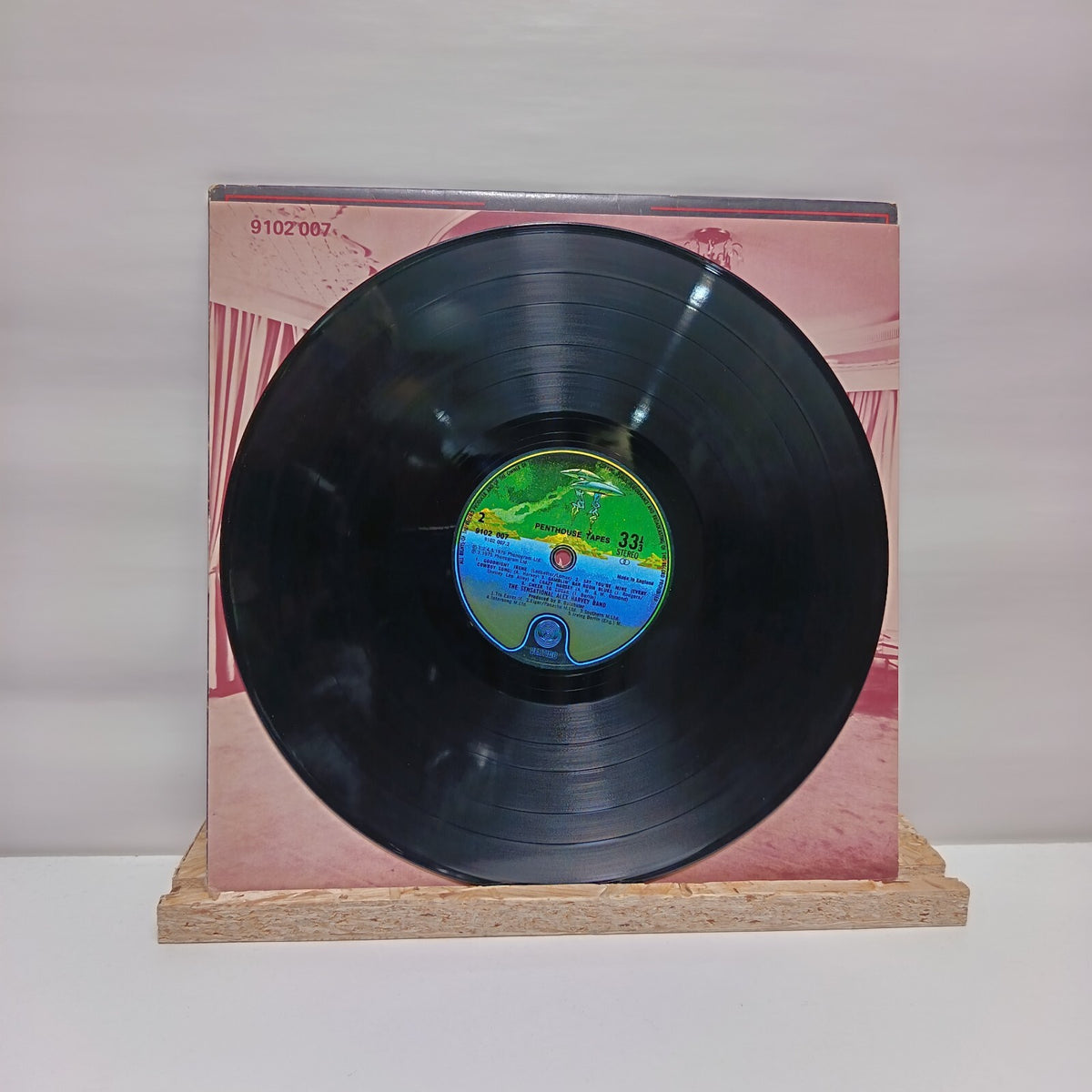 The Sensational Alex Harvey Band the penthouse tapes vinyl record 1976 VG+/VG+