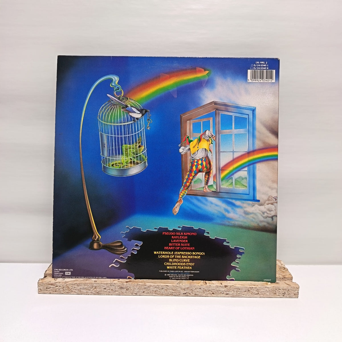 Marillion misplaced childhood vinyl record 1985 VG+/VG+ EJ 2403401