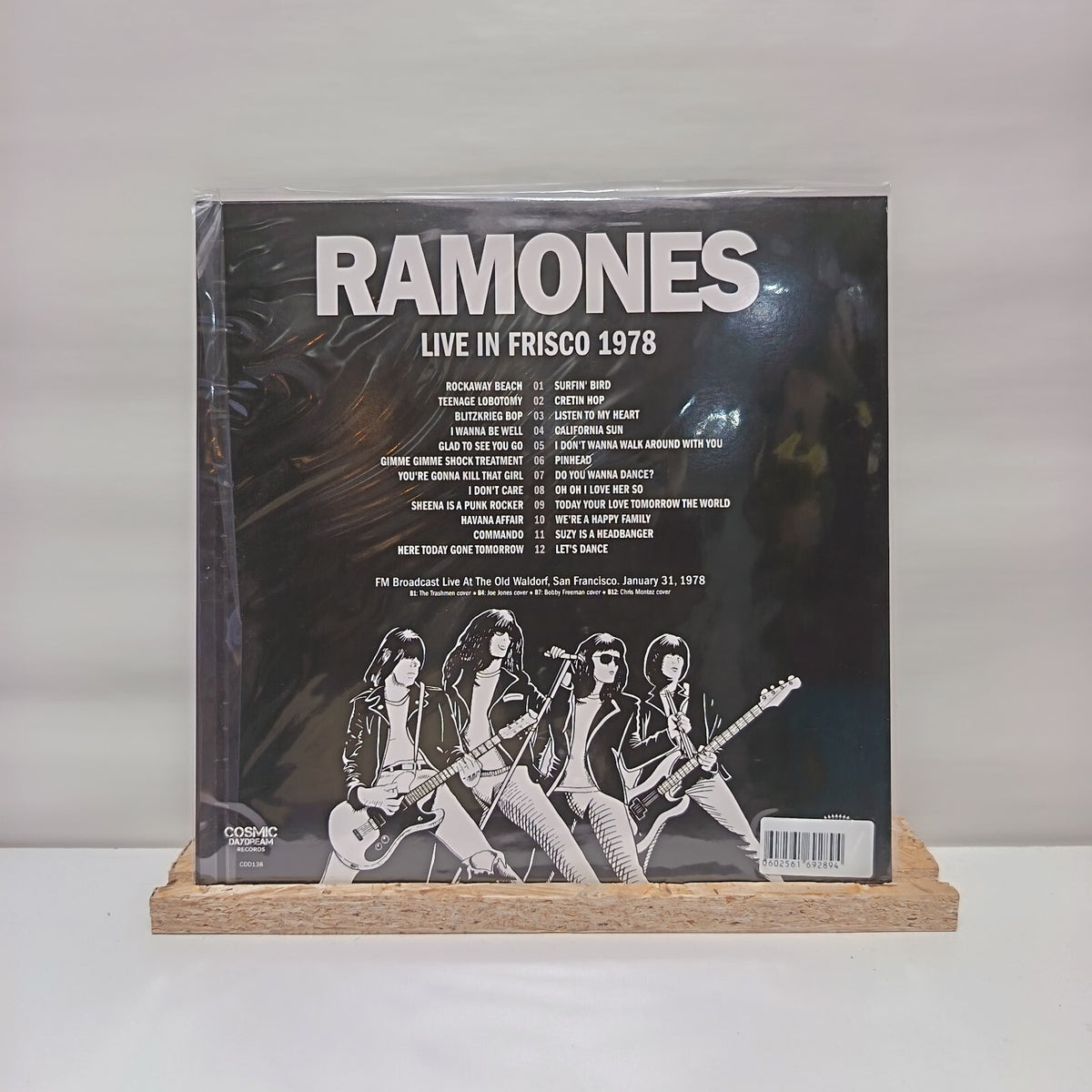 The Ramones in frisco 1978 vinyl record