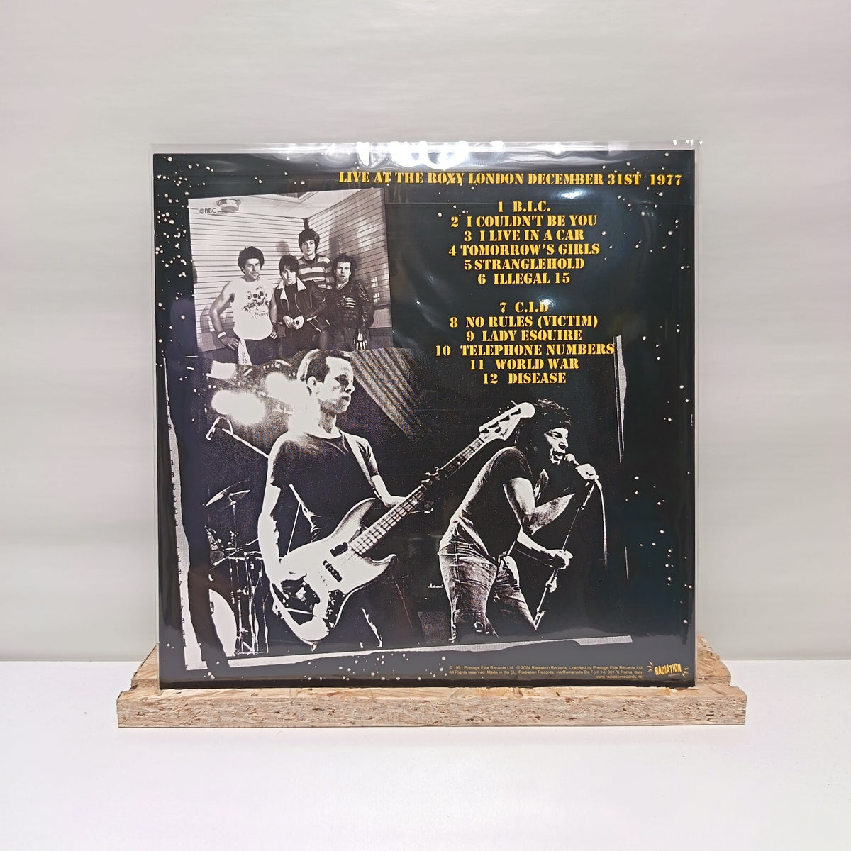 UK Subs at the roxy 1977 vinyl record
