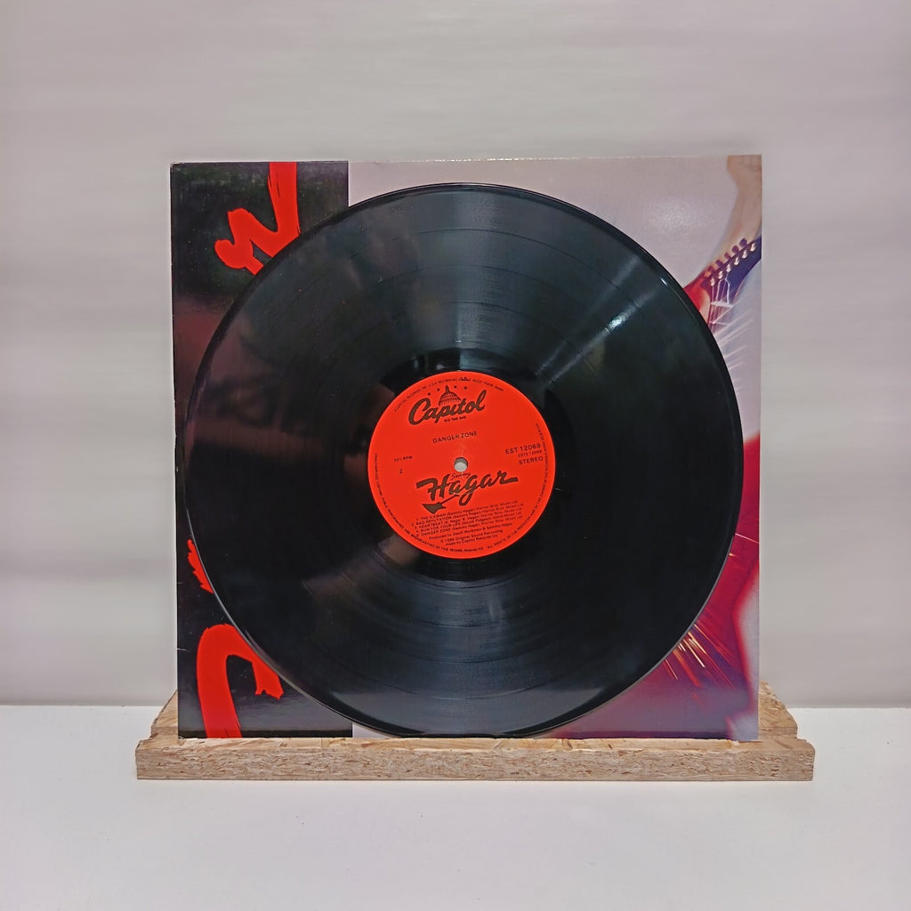 Sammy Hagar danger zone vinyl record VG+/VG+ E-ST 12069