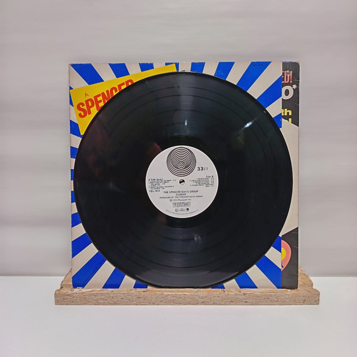 Spencer Davis Group gluggo vinyl record VG+/VG VEL-1015