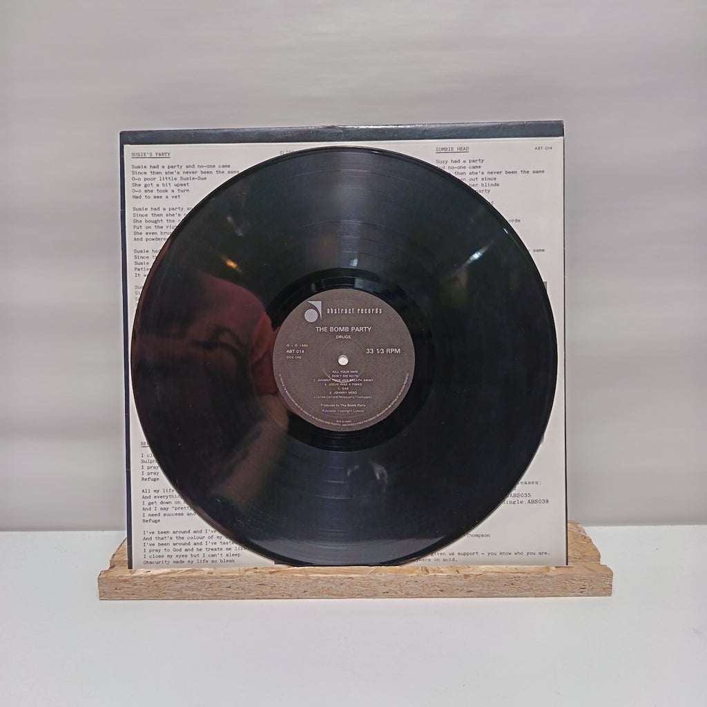 The Bomb Party drugs vinyl record VG+/VG+ ABT 014