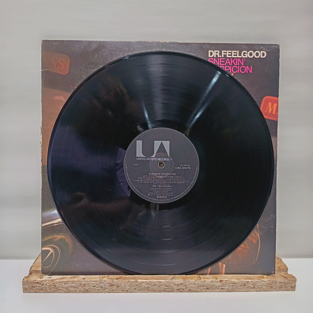 Dr. Feelgood sneakin' suspicion vinyl record VG+/VG+ UAS 30075