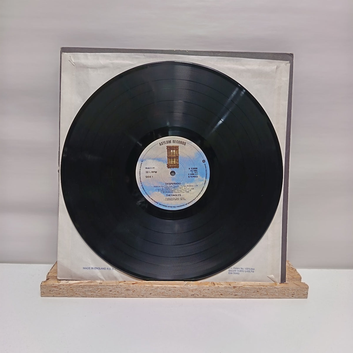 Eagles desperado vinyl record VG+/VG K53008