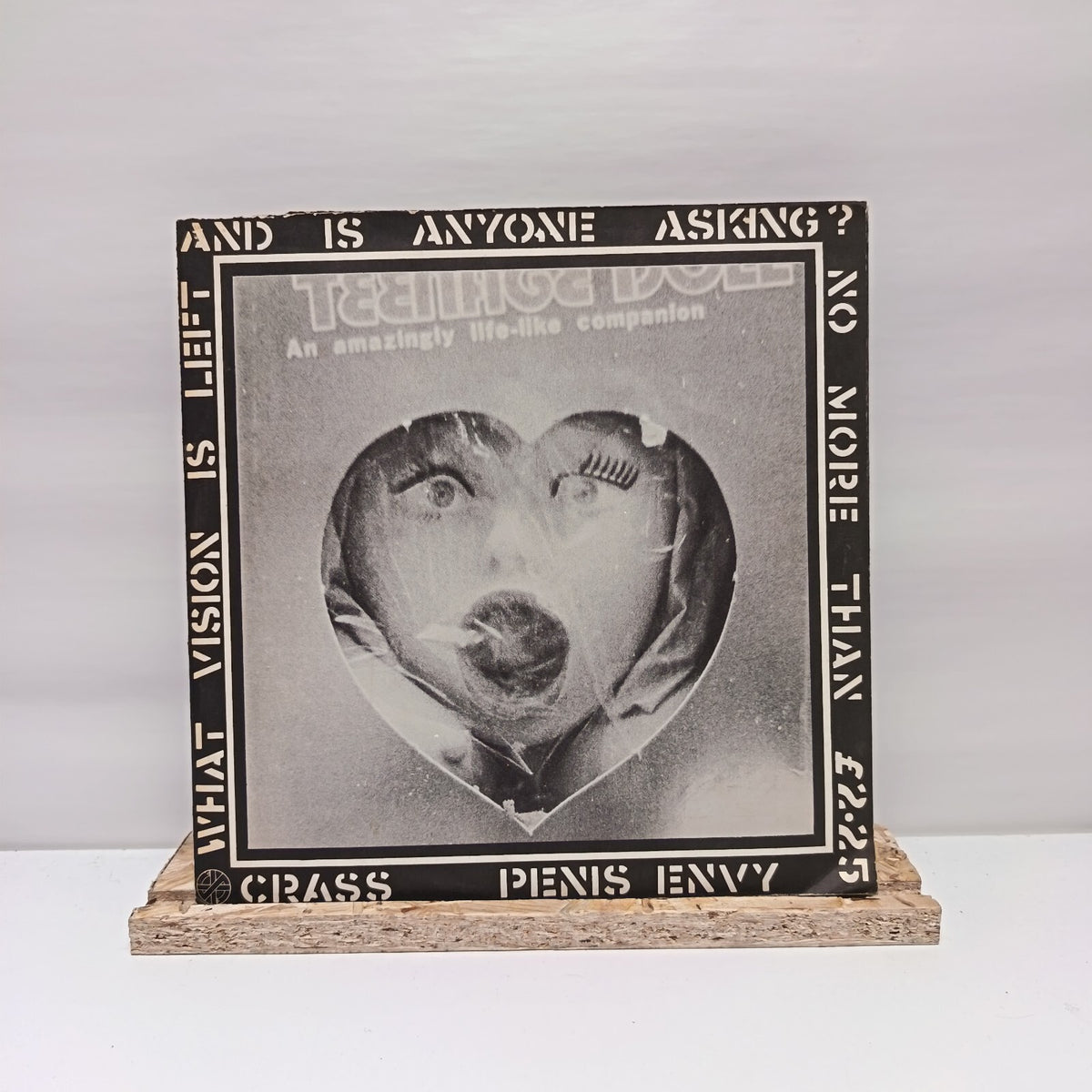 Crass penis envy vinyl record VG+/VG+ 321984-1
