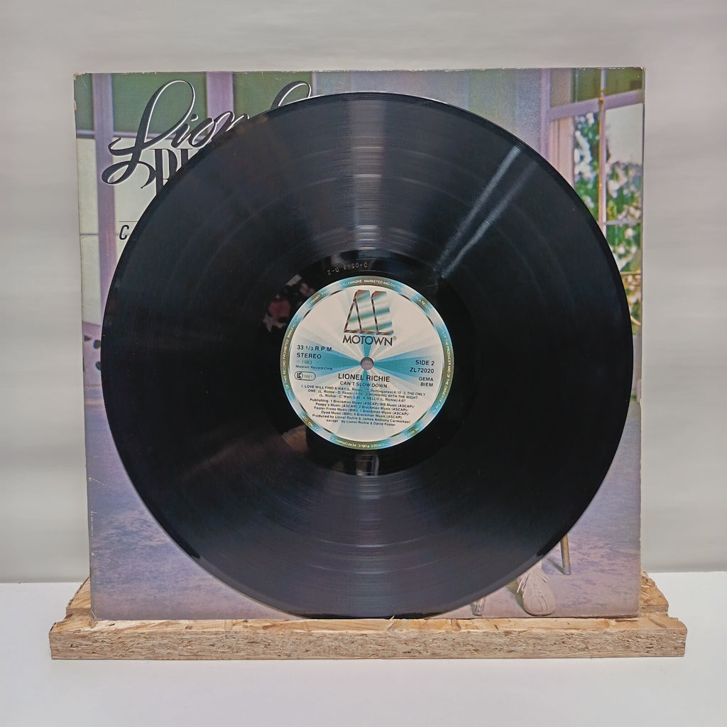 Lionel Ritchie can't slow down vinyl record VG+/VG+ ZL 72020