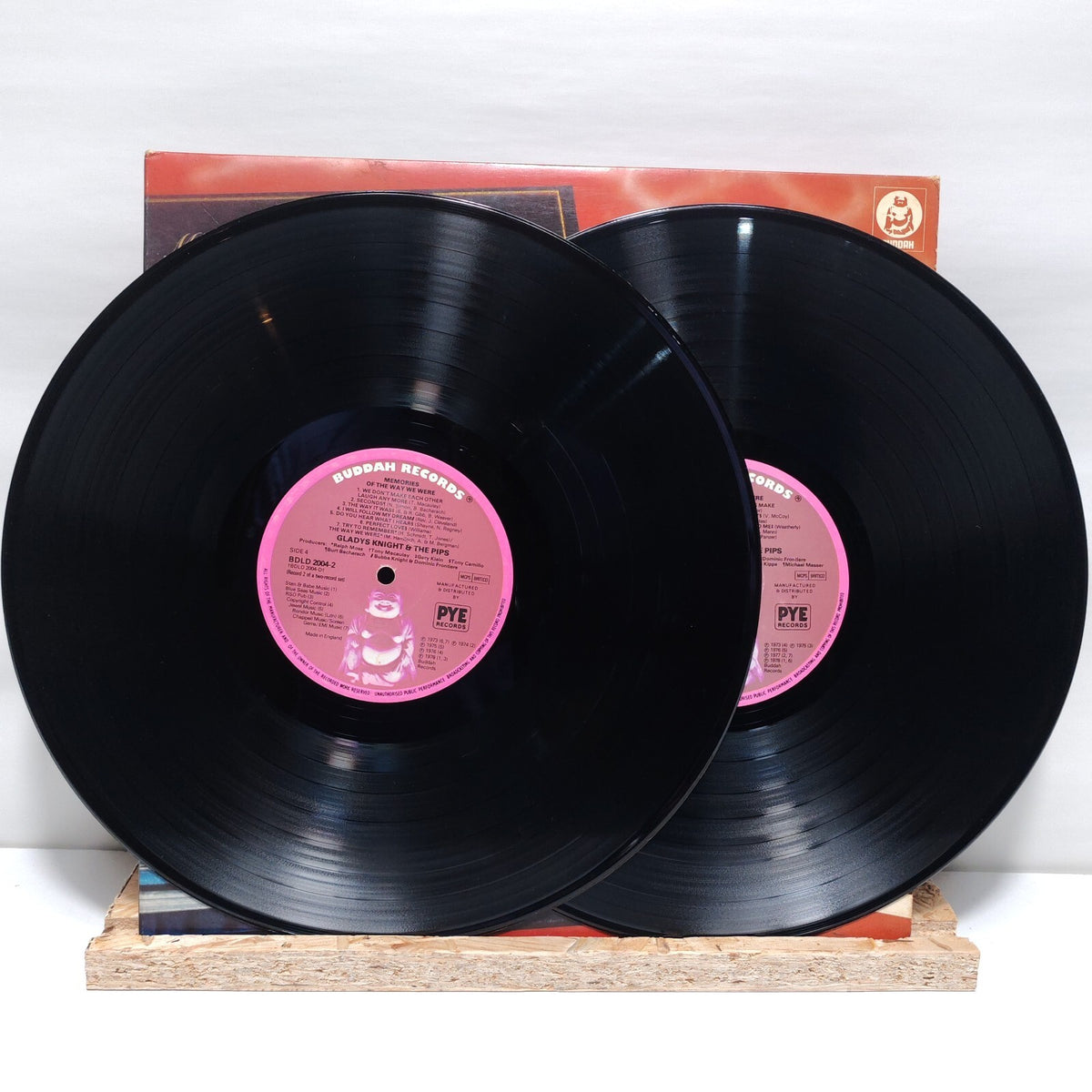 Gladys Knight And The Pips 28 greatest songs double vinyl record EX/VG+ BDLD2004