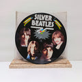 The Beatles silver beatles vinyl record picture disc VG+ AR 30 003