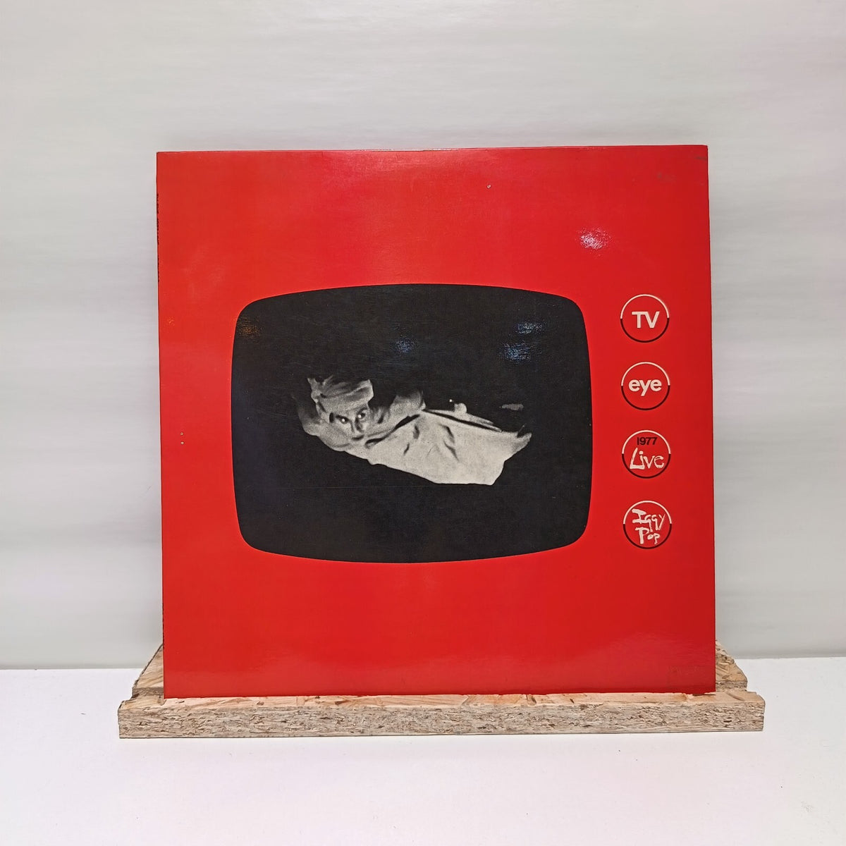 Iggy Pop tv eye, 1978 live vinyl record 1978 VG+/VG+ PL 12796