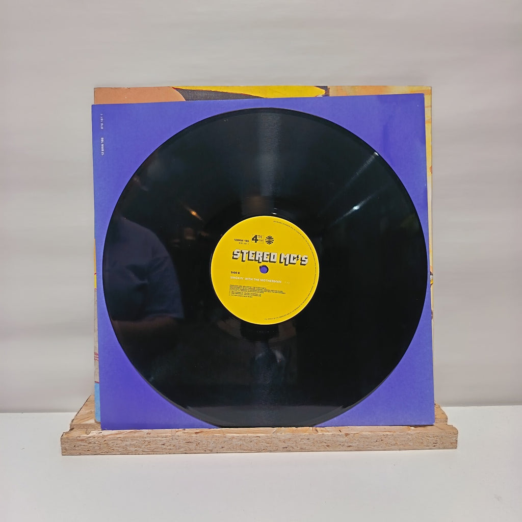 Stereo Mc's elevate my mind vinyl record 12" VG+/VG+ 12 BRW 186