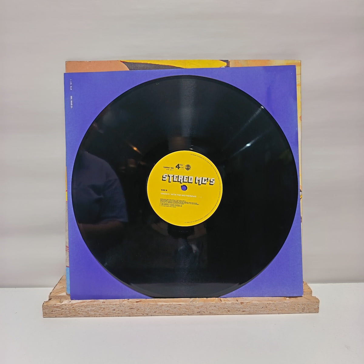 Stereo Mc's elevate my mind vinyl record 12" VG+/VG+ 12 BRW 186