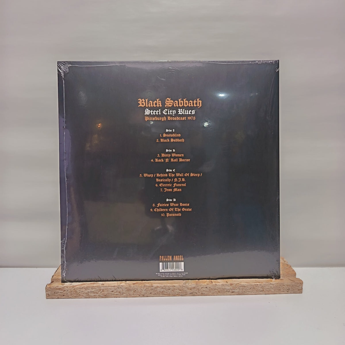 Black Sabbath steel city blues double vinyl record