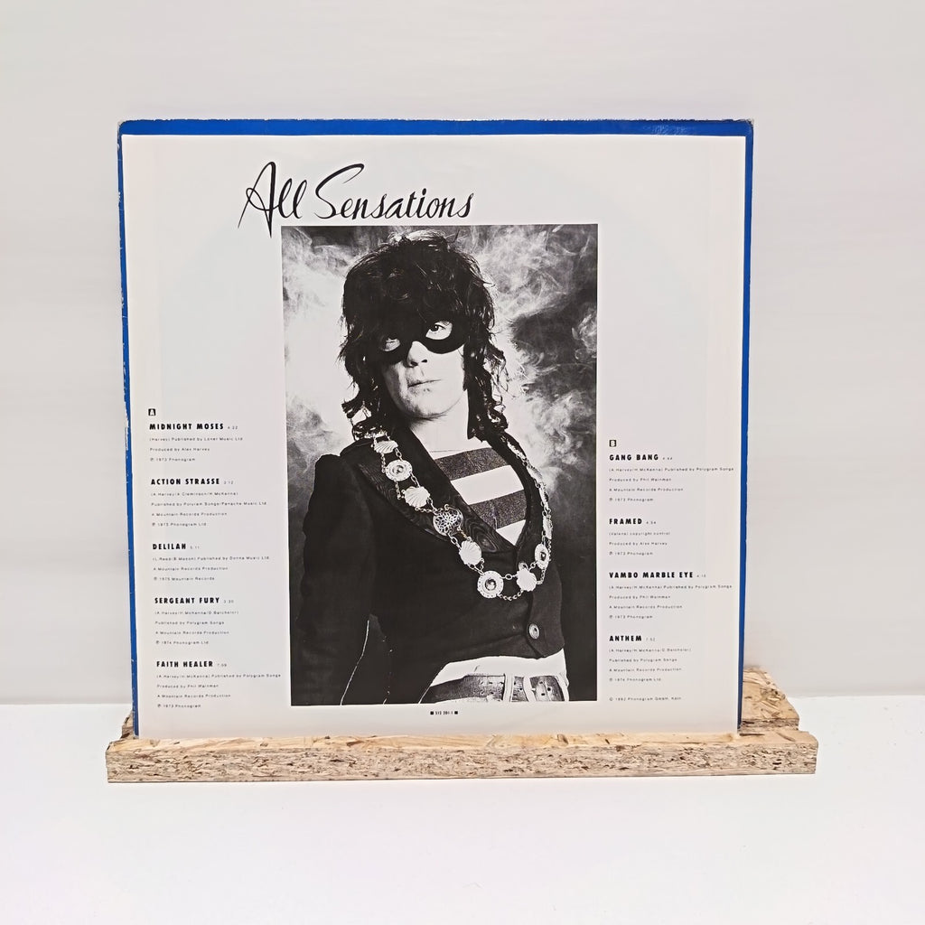 The Sensational Alex Harvey Band all sensations vinyl record VG+/VG+ 512 201-1