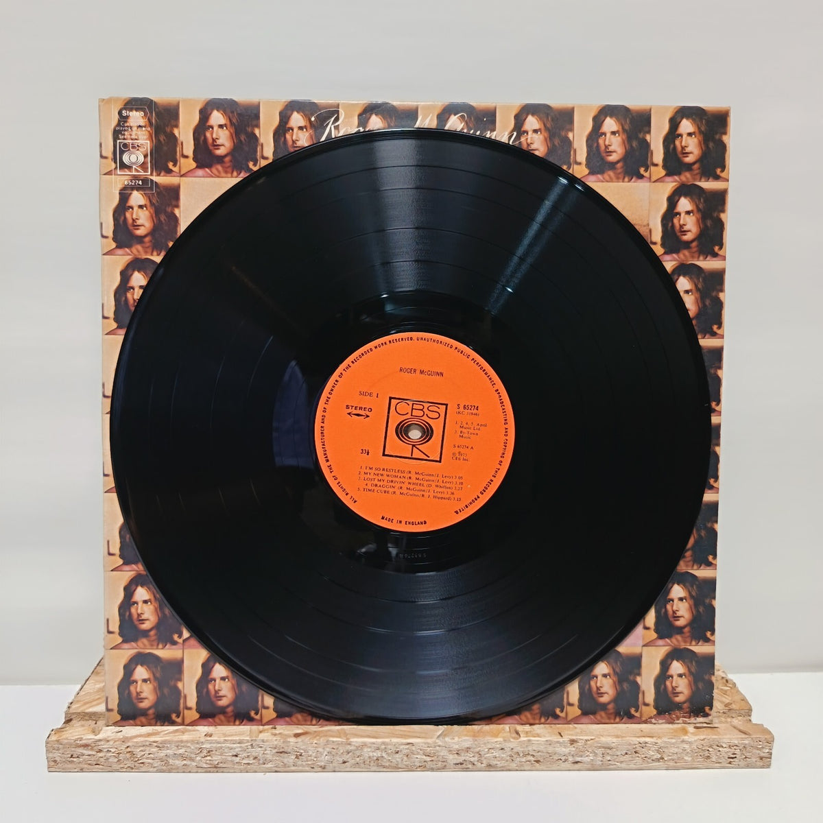 Roger McGuinn self titled vinyl record VG+/VG+ folk 65274