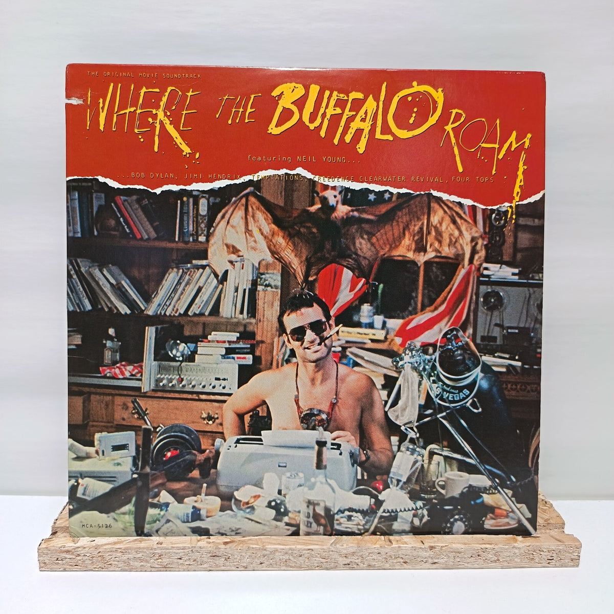 Where The Buffalo Roam original soundtrack vinyl record VG+/VG MCA-5126