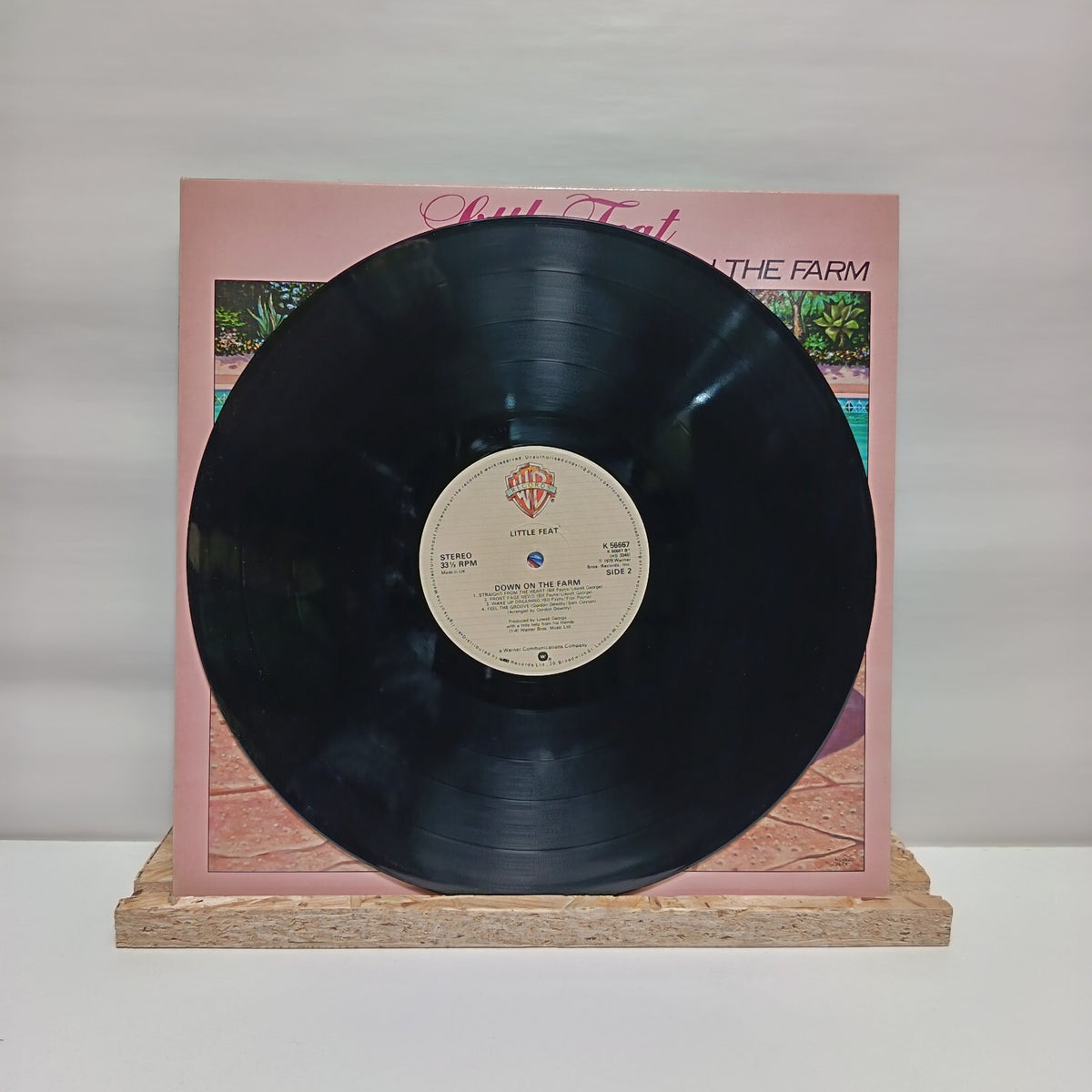 Little Feat down on the farm vinyl record EX/EX K56667