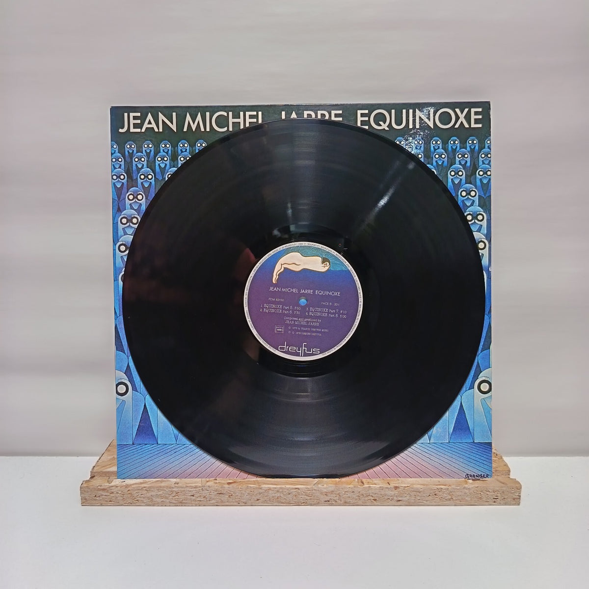 Jean Michel Jarre equinoxe vinyl record 1978 VG+/VG+ FDM83150