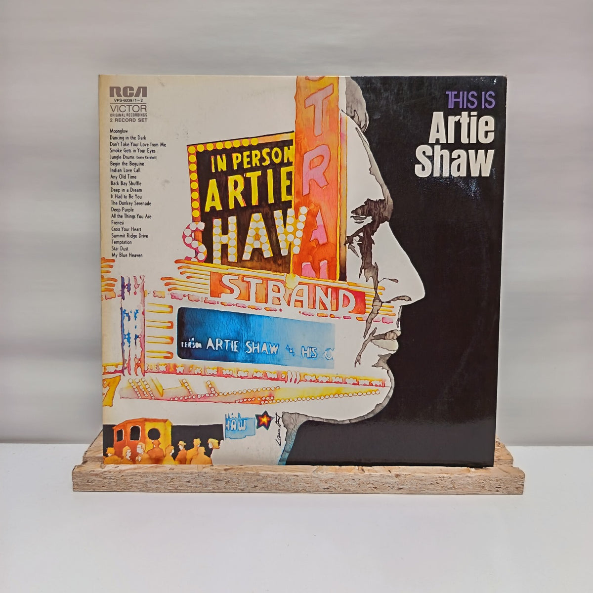 Artie Shaw this is double vinyl record VG+/VG+ VPS-6039/1-2