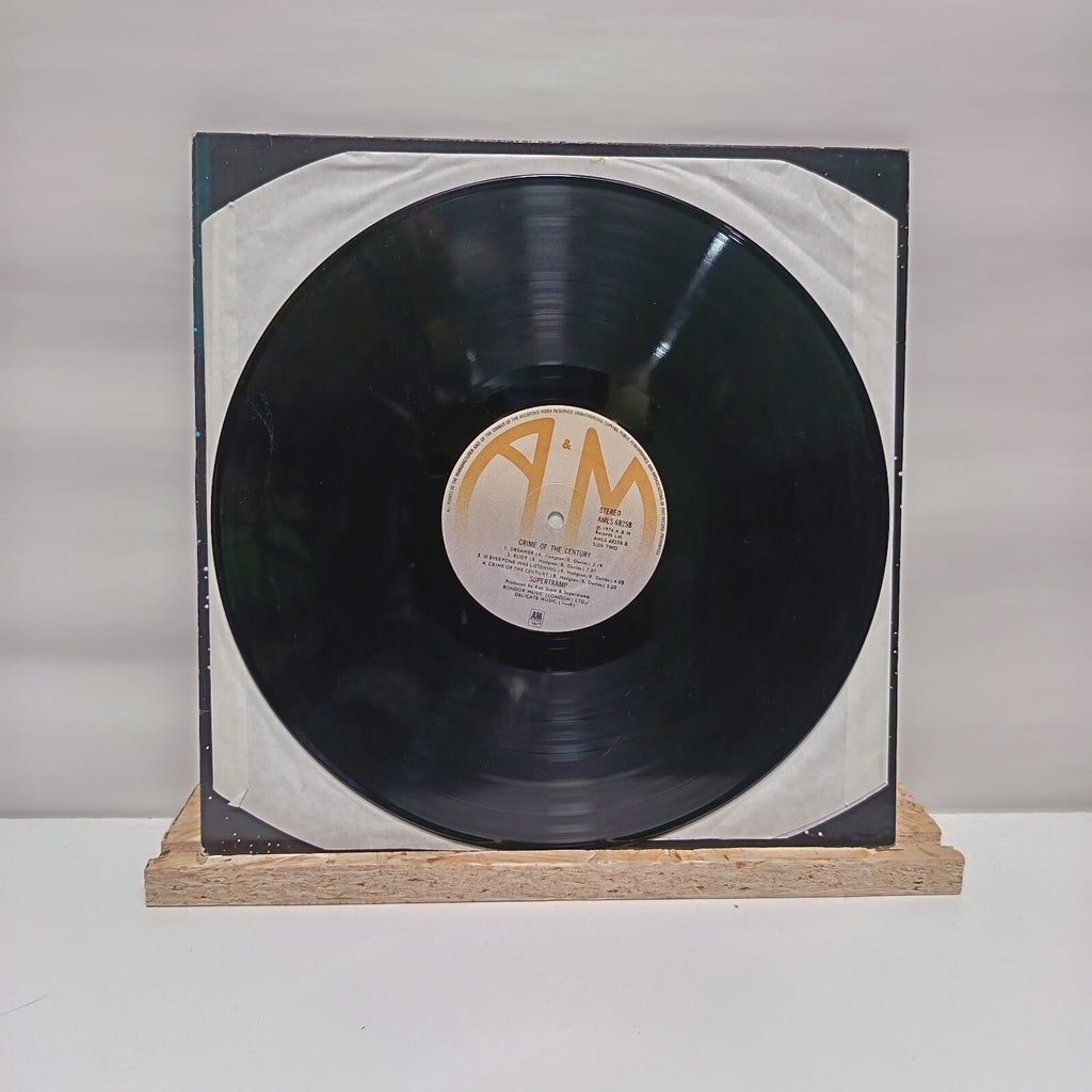 Supertramp crime of the century vinyl record VG+/VG+ AMLS 68258