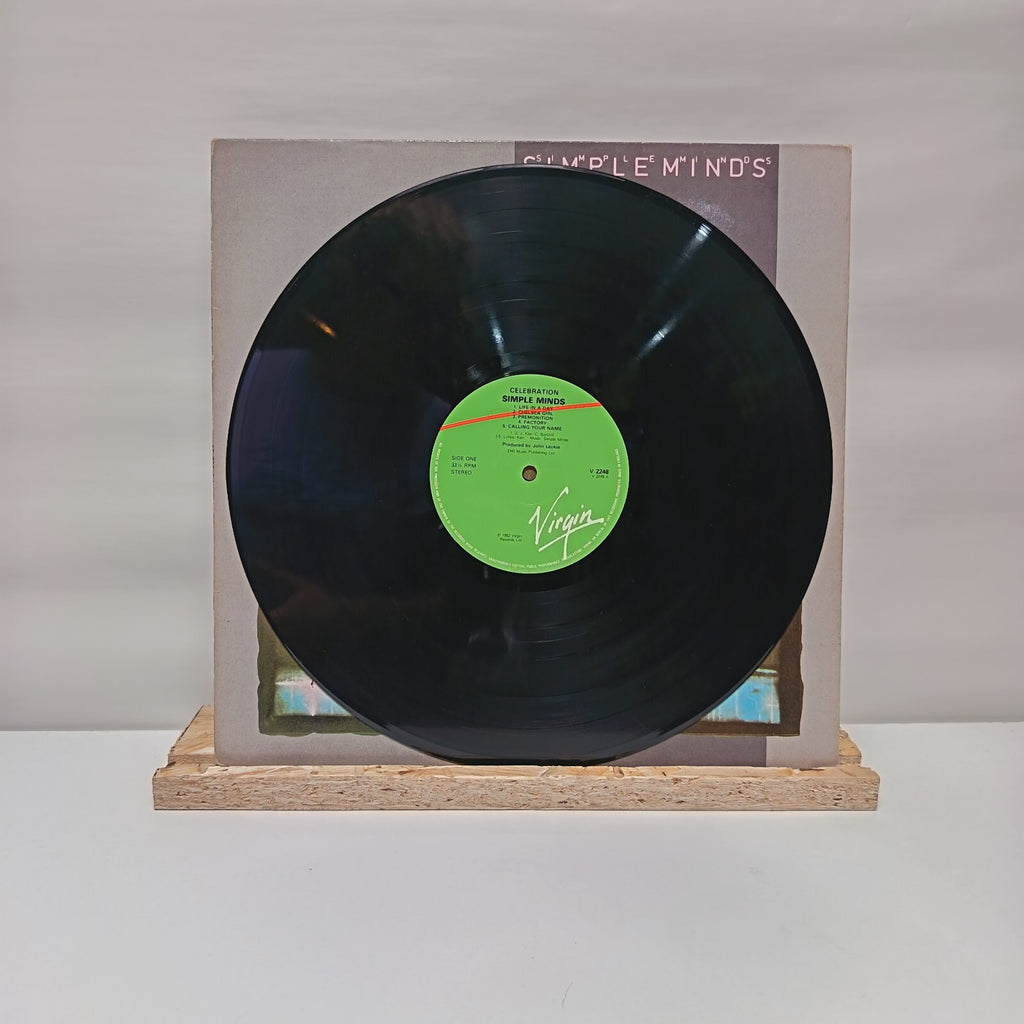 Simple Minds celebration vinyl record VG+/VG+ V2248