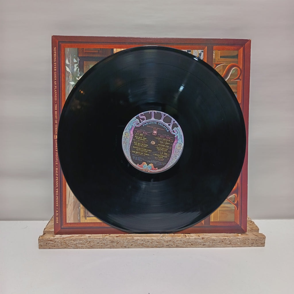 Styx paradise theatre vinyl record VG+/VG+ AMLK 63719