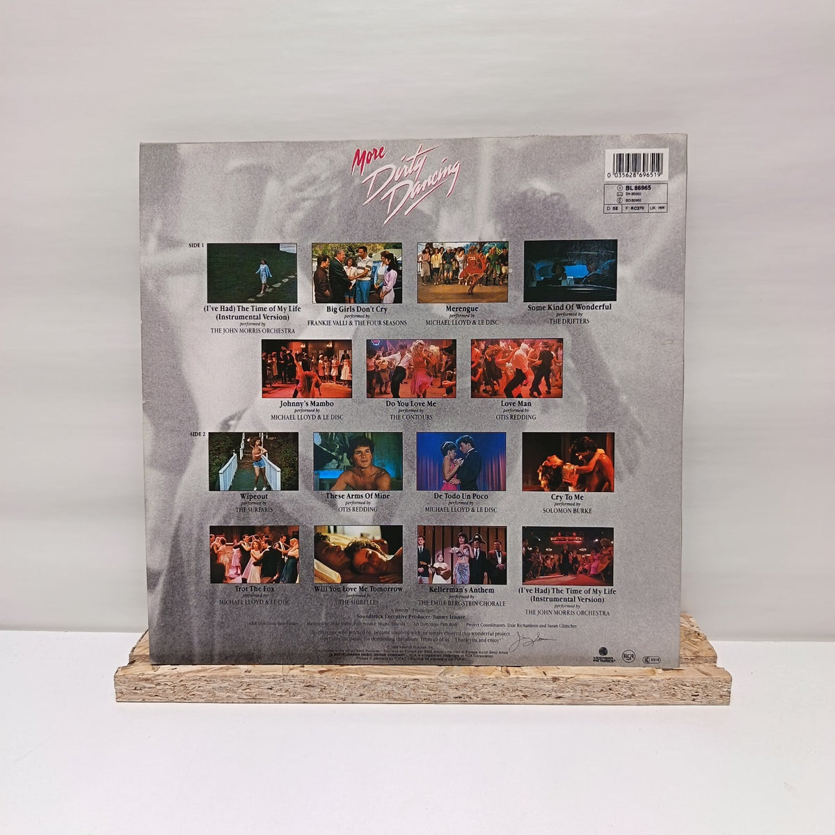 Dirty Dancing more dirty dancing vinyl record VG+/VG+ BL 86965