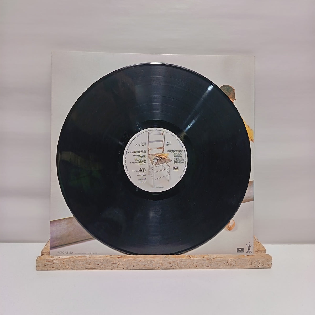 Paul McCartney pipes of peace vinyl record EX/EX PCTC 1652301