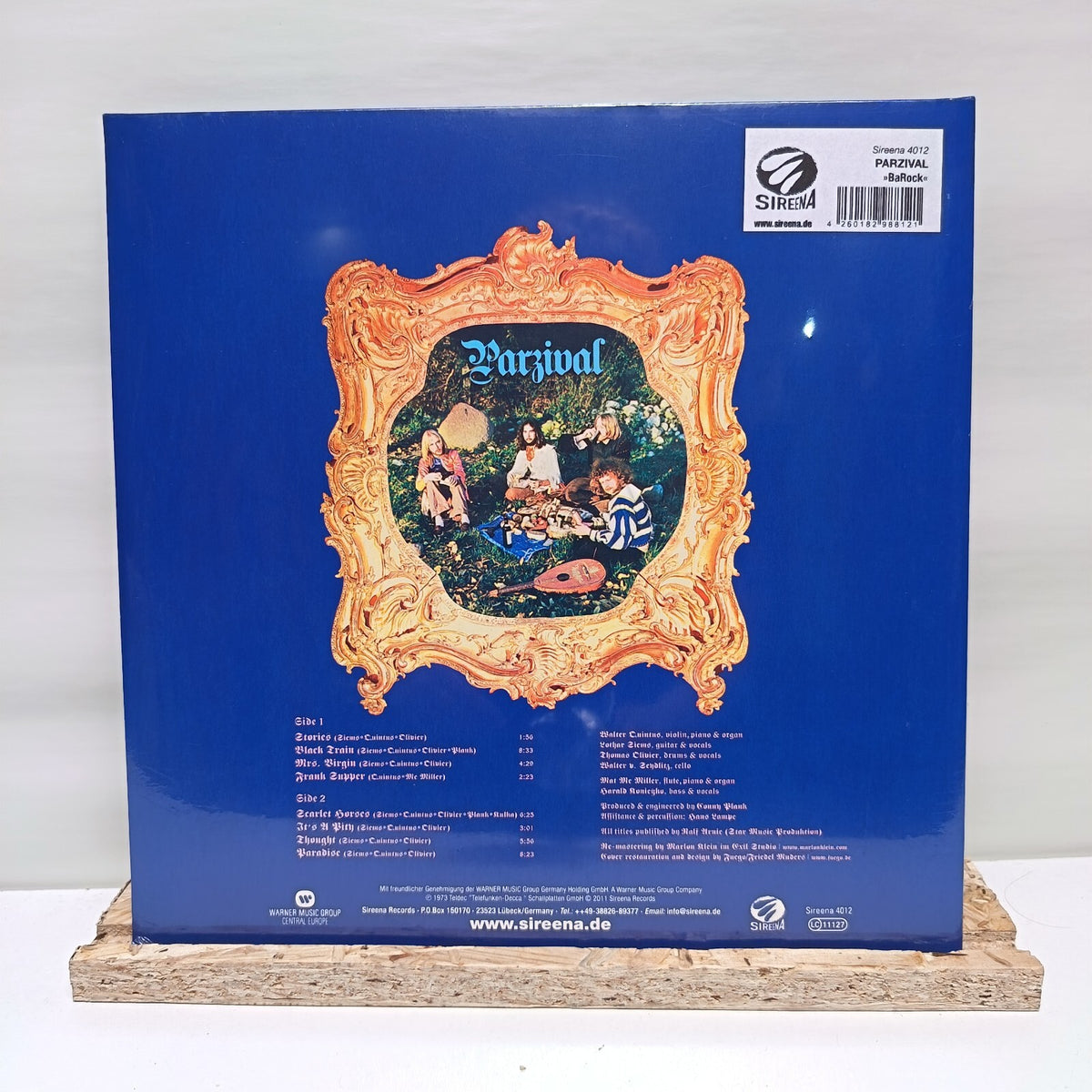 Parzival ba-rock vinyl record MINT Sireena 4012