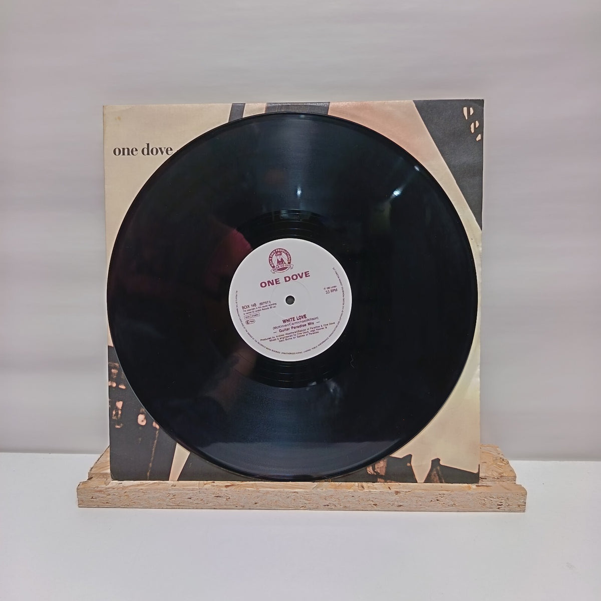 One Dove white love vinyl record 12" VG+/VG+ 857 157-1