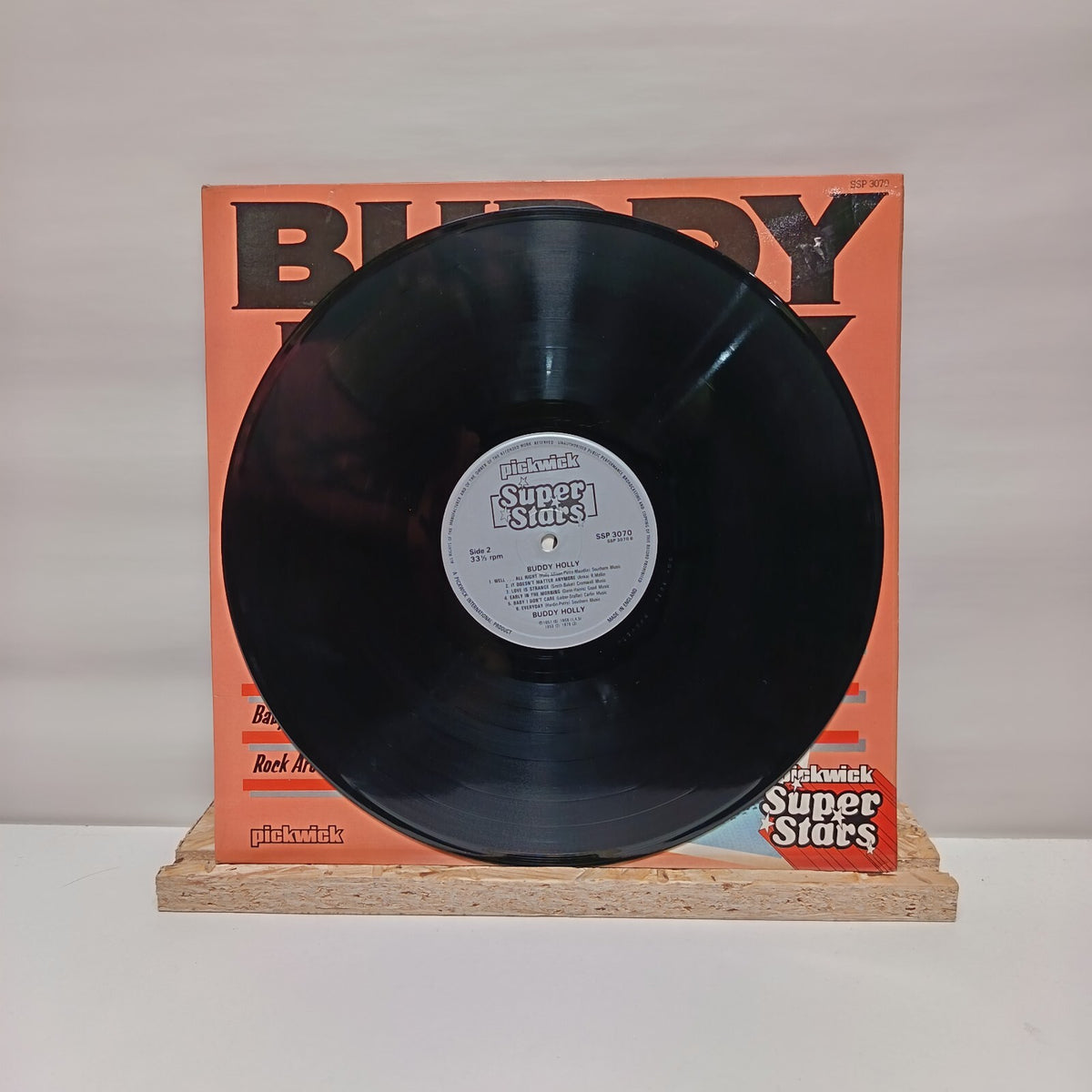 Buddy Holly self titled vinyl record VG+/VG+ SSP 3070