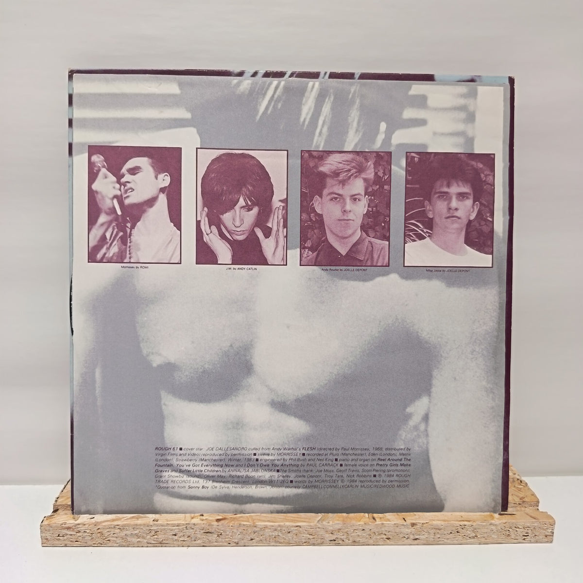 The Smiths self titled vinyl record 1984 VG+/VG+ ROUGH 61