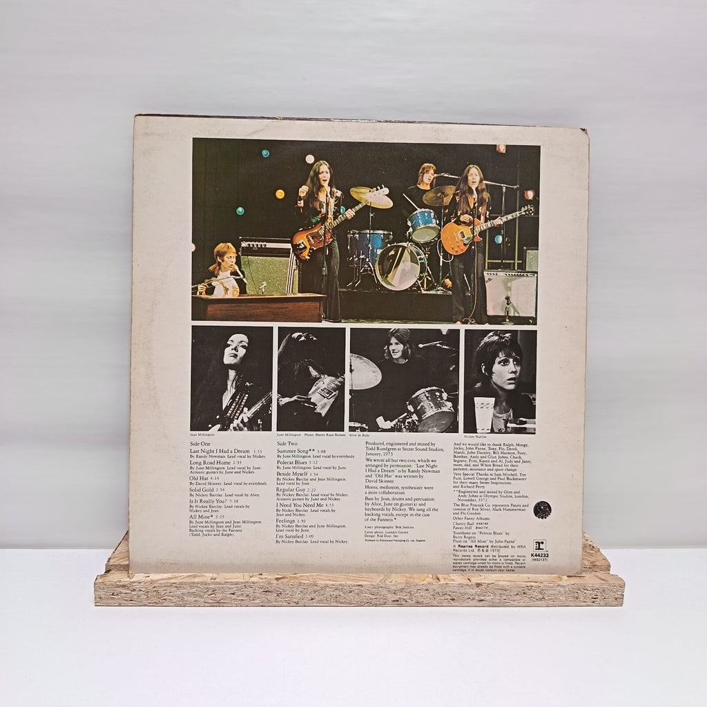 Fanny mothers pride vinyl record VG+/VG+ K44233
