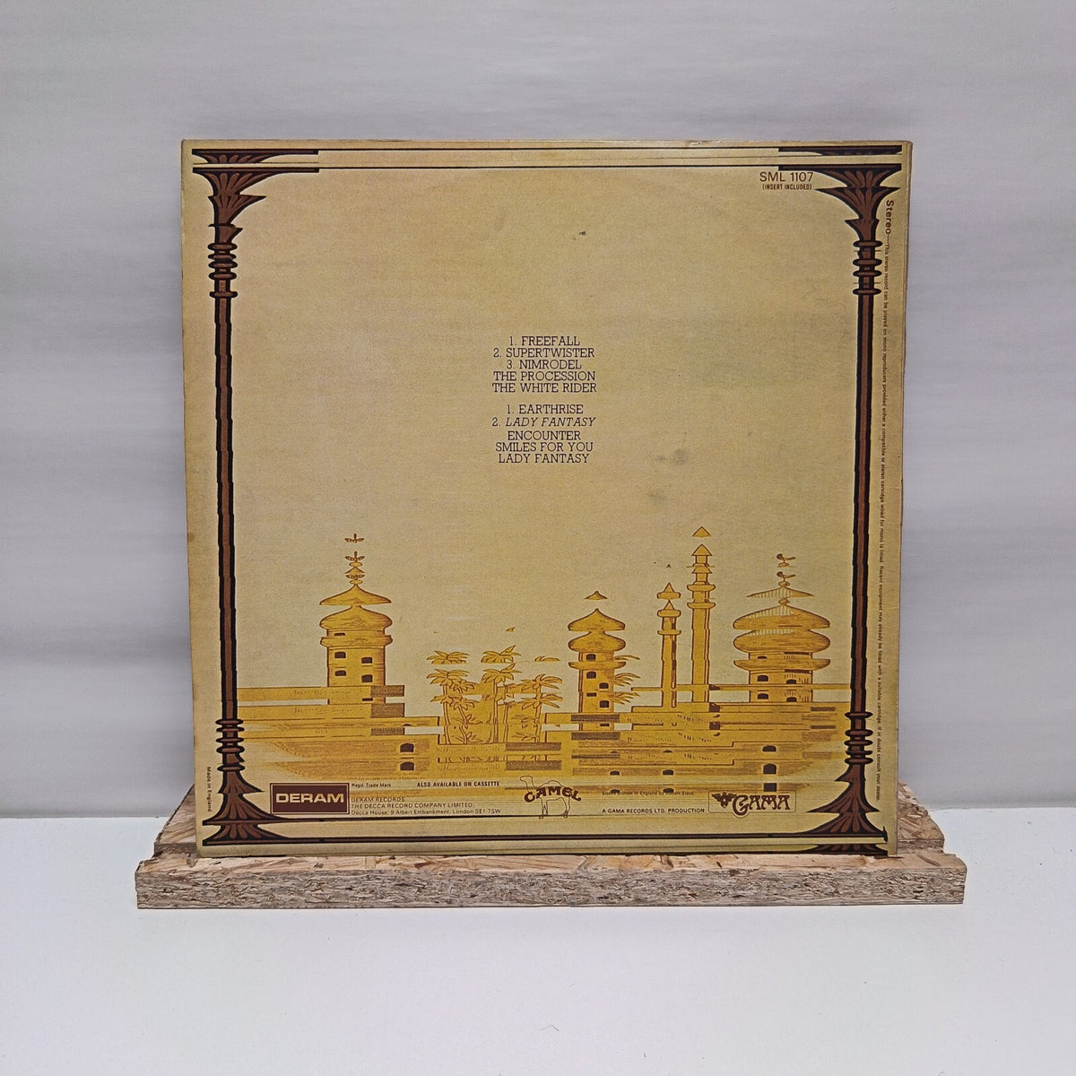 Camel mirage vinyl record 1974 VG+/VG+ SML 1107