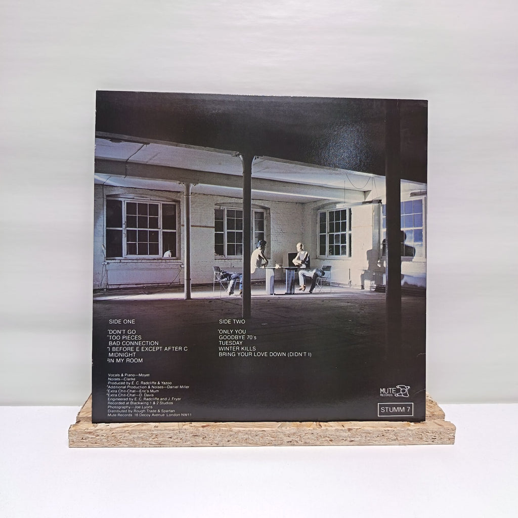 Yazoo upstairs at eric's vinyl record EX/EX STUMM 7
