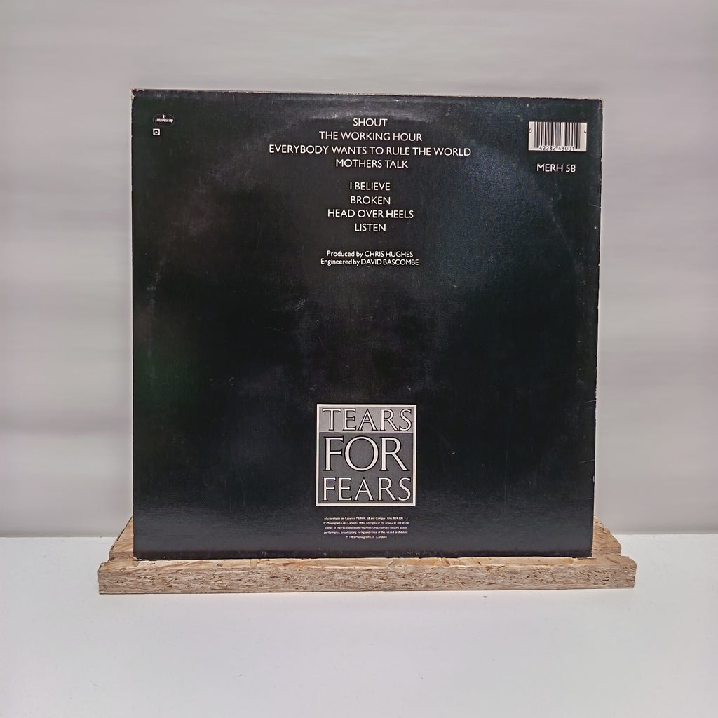 Tears For Fears songs from the big chair vinyl record VG+/VG+ MERH 58