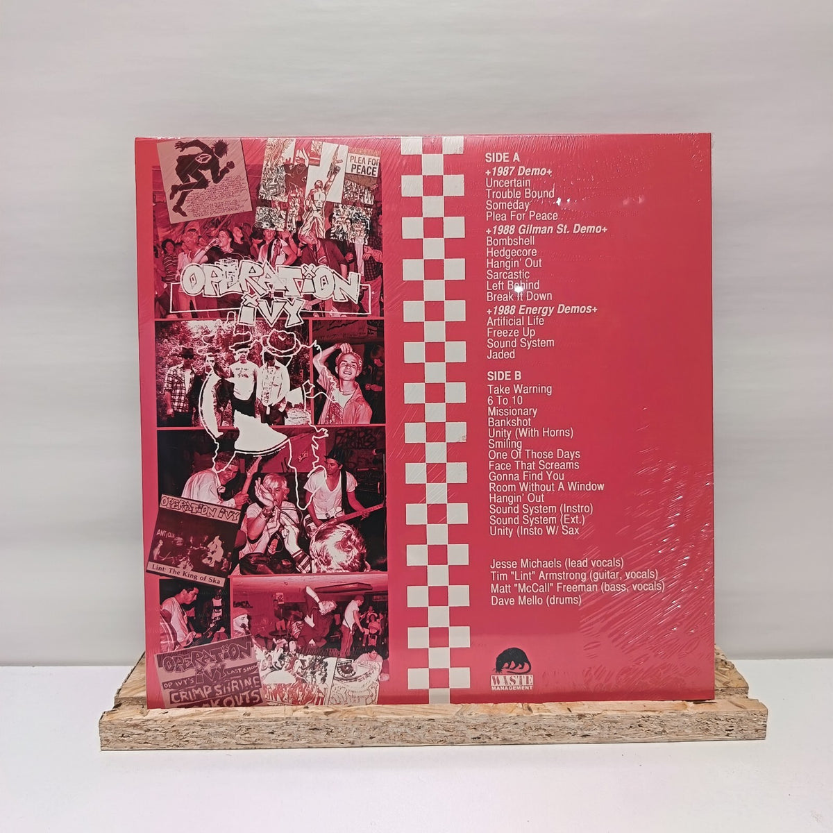 Operation Ivy the demos 1986-1988 vinyl record