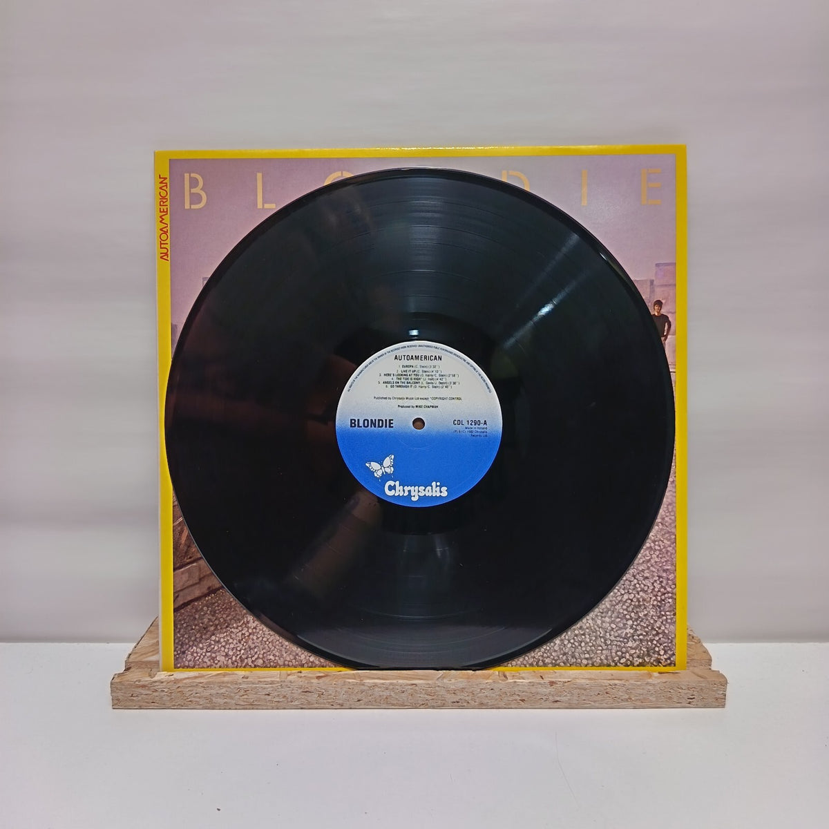 Blondie autoamerican vinyl record VG+/VG+ CDL 1290