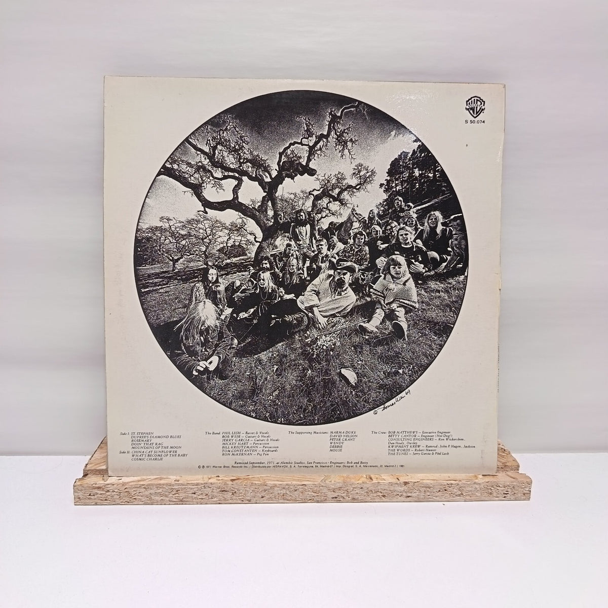 Grateful Dead aoxomoxoa vinyl record VG+/VG+ S 50.074