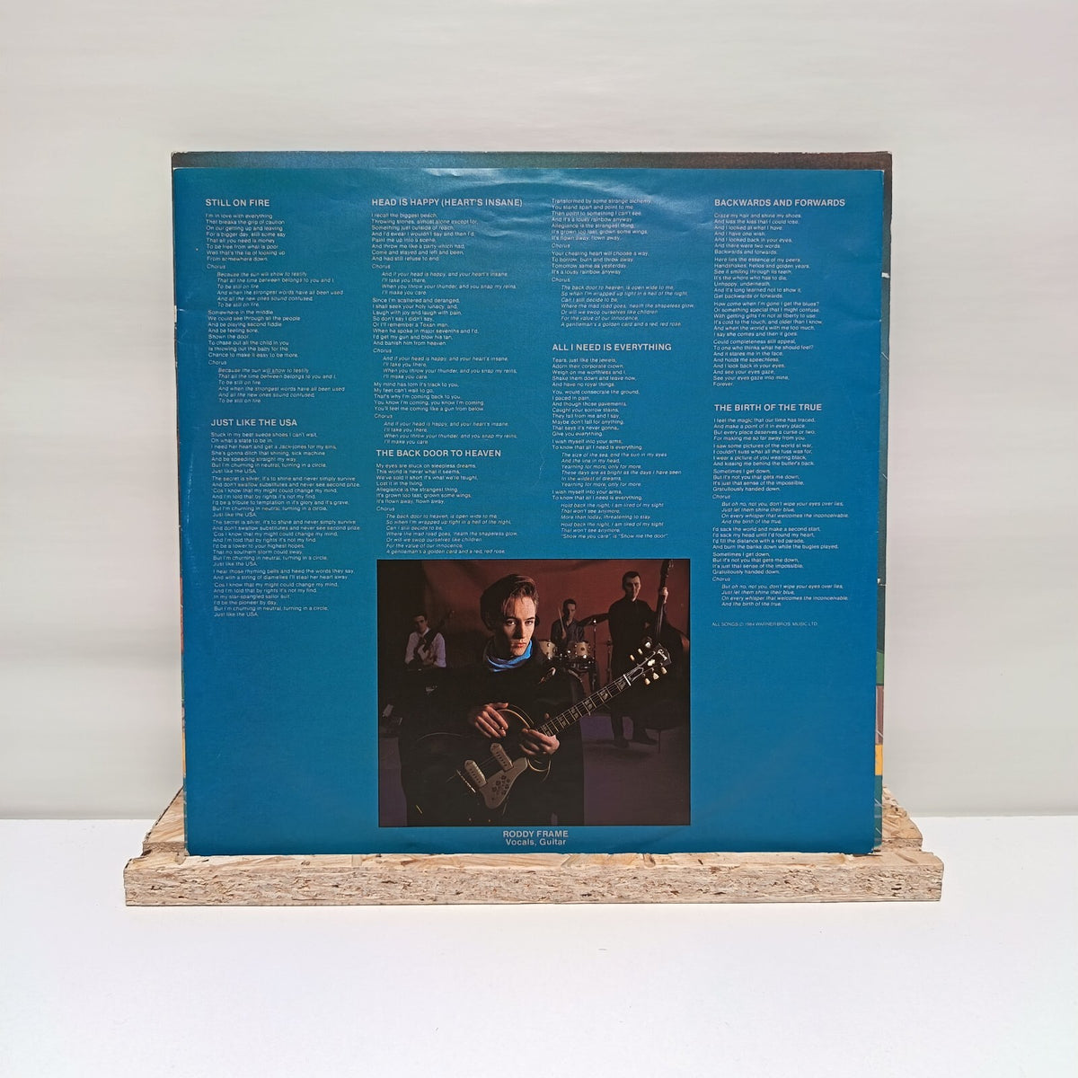 Aztec Camera knife vinyl record VG+/VG+ WX8