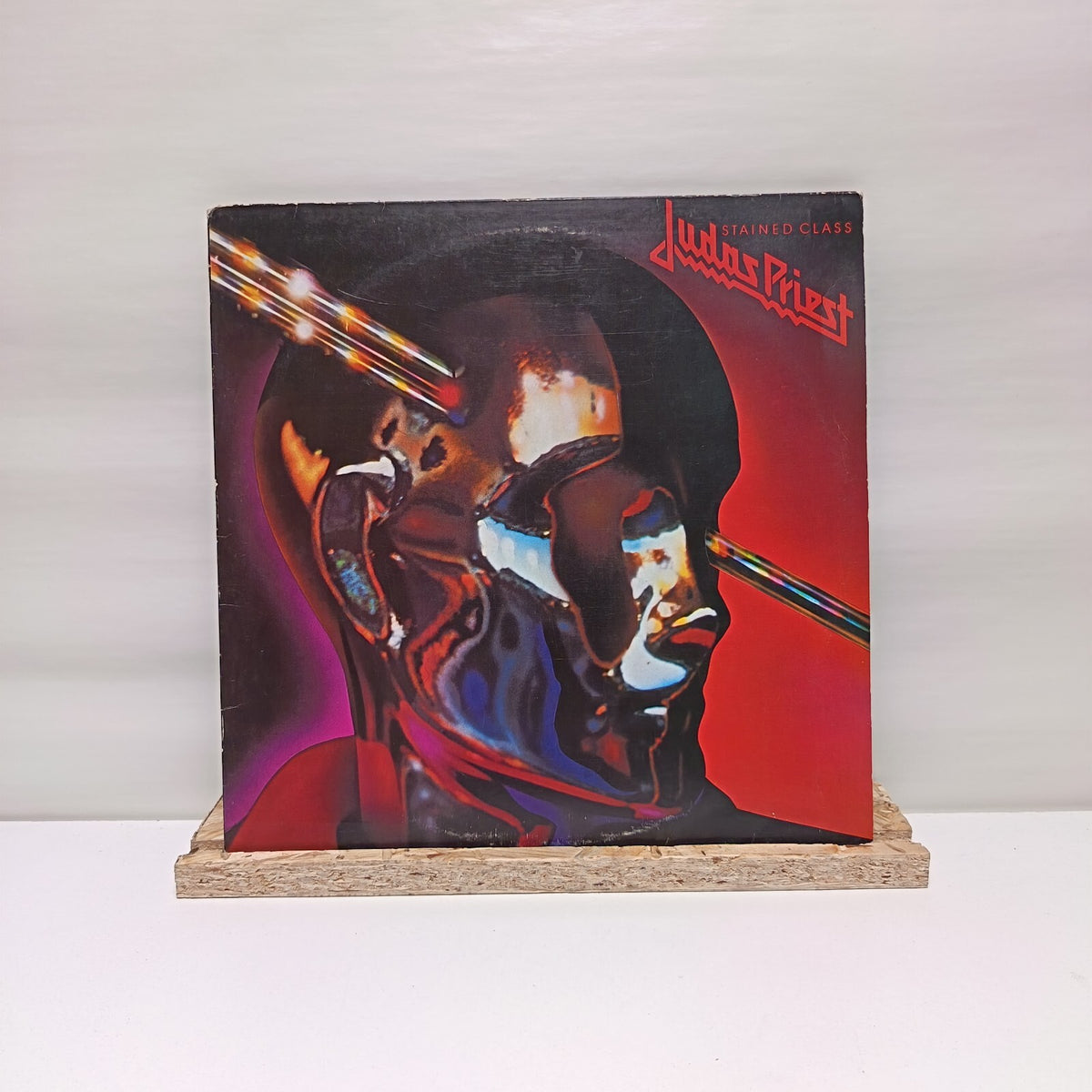 Judas Priest stained class vinyl record VG+/VG+ 32075